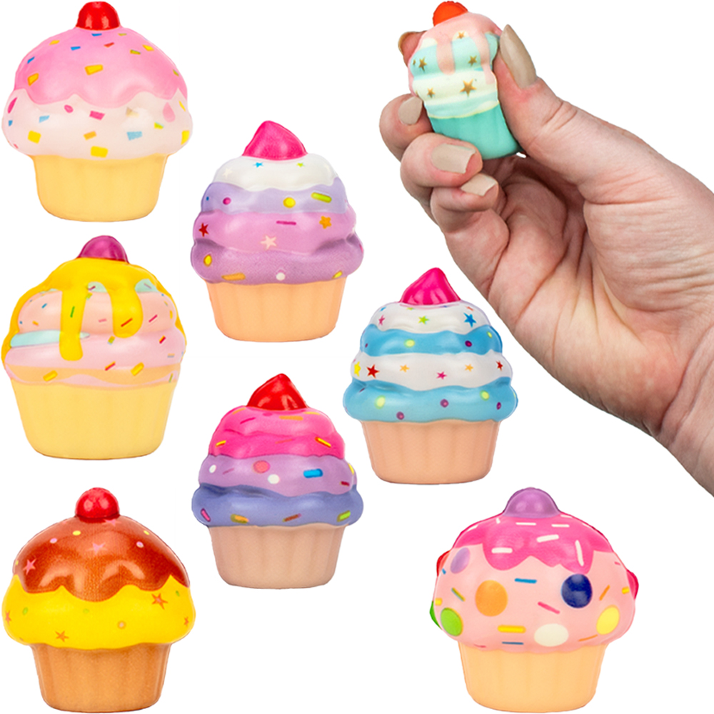 Squishy sales cupcake toy